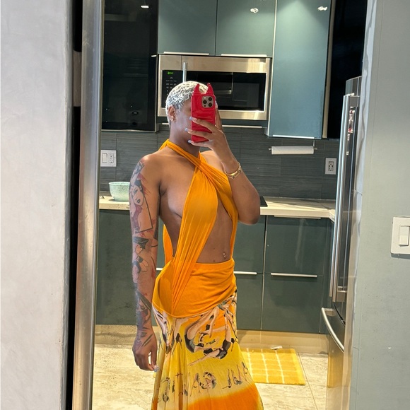 Vintage Jean Paul Gaultier Wrap Dress - Picture 4 of 4